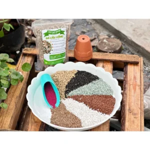 [ Túi 1KG ] Giá Thể Cầu Vồng Trồng Sen Đá - Đá Khoáng 100% Nhập Khẩu Tự Nhiên...