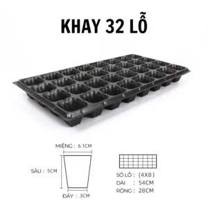 Khay Ươm Hạt Giống - Giải Pháp Ươm Mầm Tiết Kiệm Diện Tích...