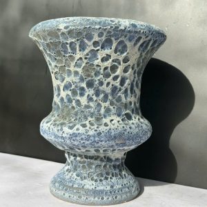Chậu cúp men sôi lớn ( miệng 30cm x 26cm ) trồng cây cảnh, xương rồng , sen đá,...